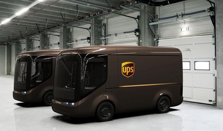 UPS протестирует электрические грузовики в Париже и Лондоне до конца 2018 года