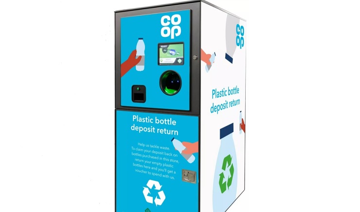Co-op запускает сеть вендинг автоматов по приему пластиковой тары
