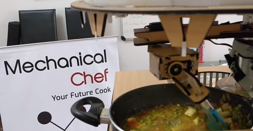 Запуск блюд из продуктов, приготовленных на роботизированной кухне