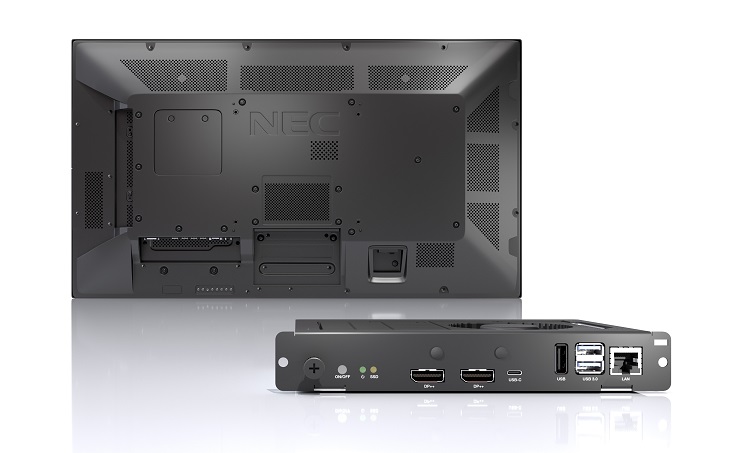 Компания NEC Display Solutions представляет новые встраиваемые ПК для Digital Signage