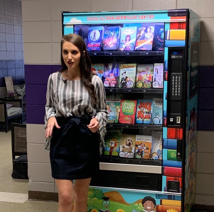 Книжные вендинг автоматы мотивируют американских школьников на хорошее поведение