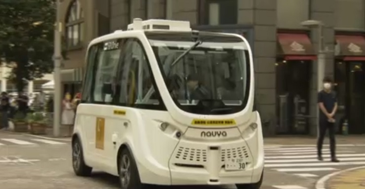 Беспилотные автобусы помогут справиться с дефицитом водителей в Японии