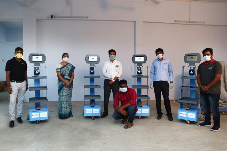 В Индии начали работу роботы-медсестры