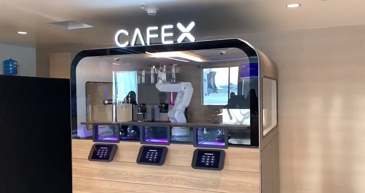 Робот-бариста Cafe X возвращается в международный аэропорт Сан-Франциско