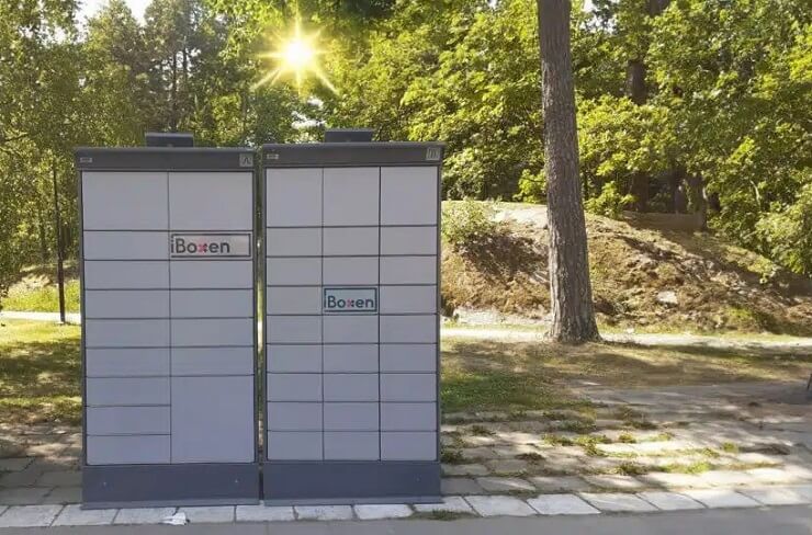 iBoxen представил в Швеции постаматы на солнечных батареях