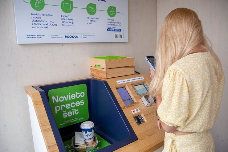 Neste Latvija закрывает все магазины самообслуживания Easy Deli
