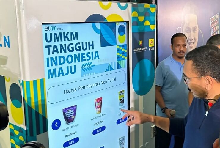 В Индонезии установят 80 вендинг автоматов по продаже местной продукции