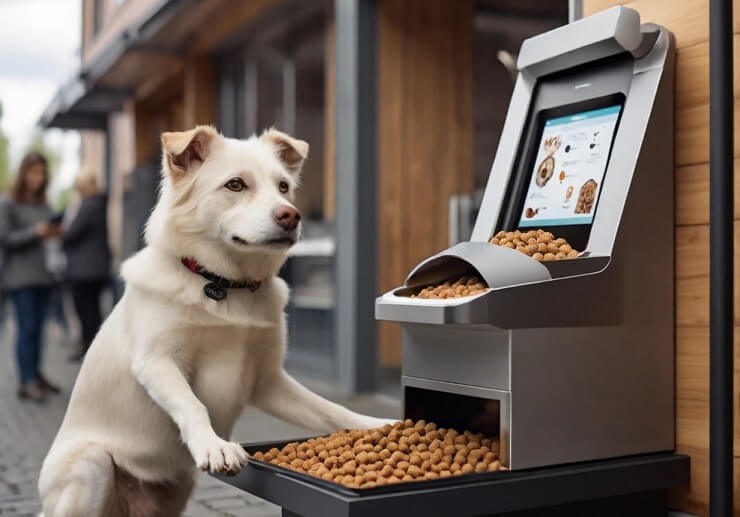Первый автомат по продаже корма для собак c ИИ представили в Финляндии
