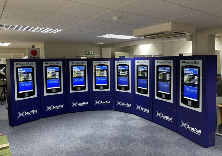 ScotRail тестирует новые билетные терминалы самообслуживания