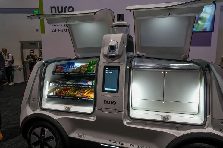 Компания Nuro представила своего робота-доставщика Nuro R3