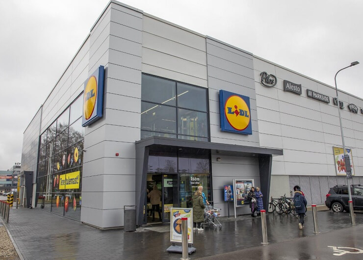 В эстонских супермаркетах торговой сети Lidl установят кассы самообслуживания