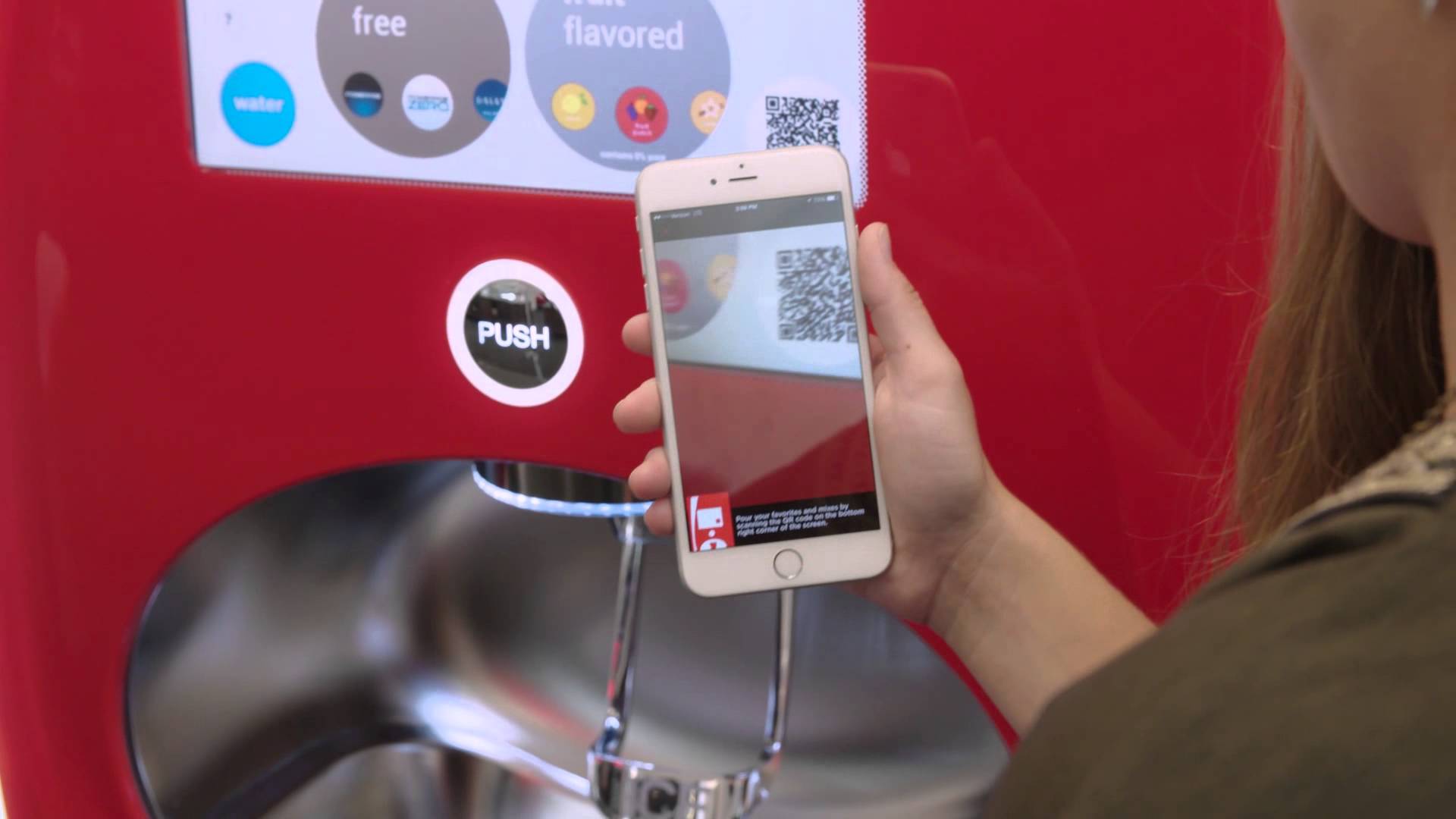 Facebook-приложение Freestyle для вендинговых автоматов Coca-Cola 