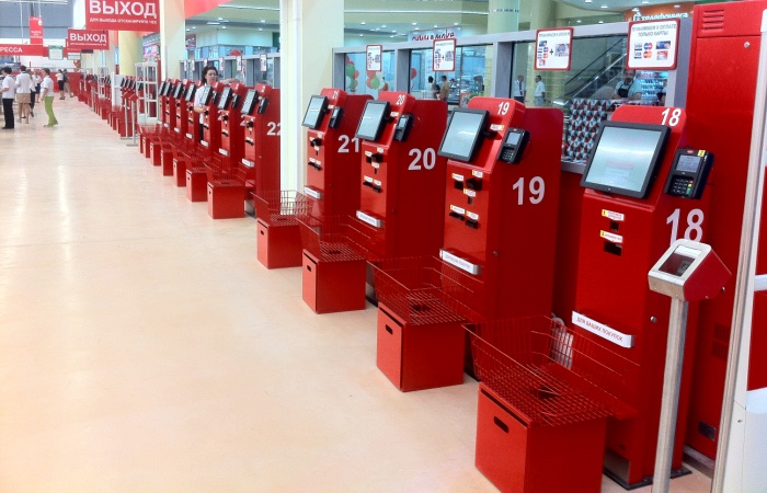 Барнаульский гипермаркет АШАН будет оборудован кассами самообслуживания