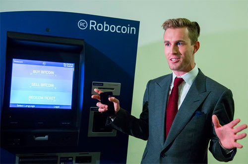 Bitcoin банкоматы «Robocoin» с биометрической технологией Fujitsu «PalmSecure»