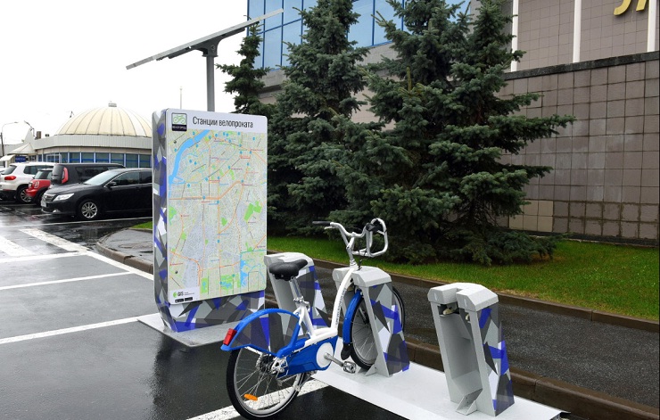 В Петергофе запустят станции автоматизированного велопроката нового образца