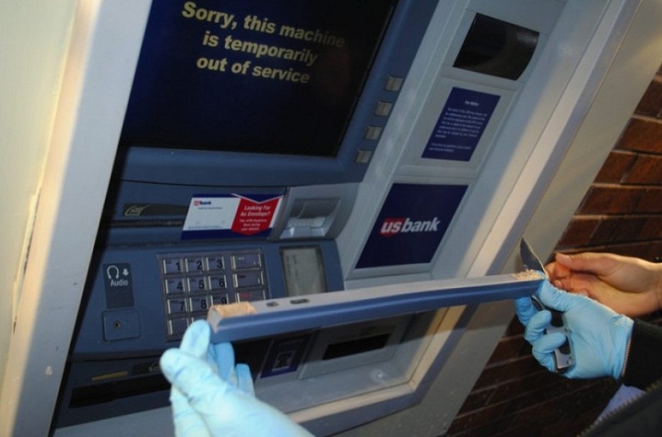 В США обнаружен новый вид скимминг устройств для атак на банкоматы