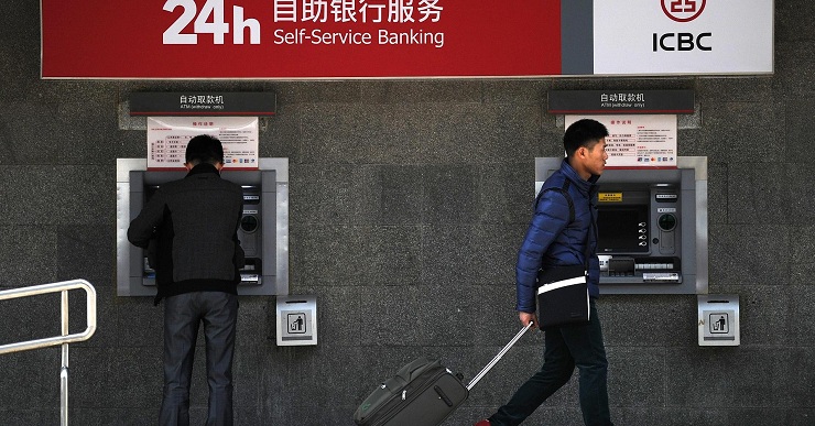 К 2022 году в Китае будет установлено около 1 млн банкоматов