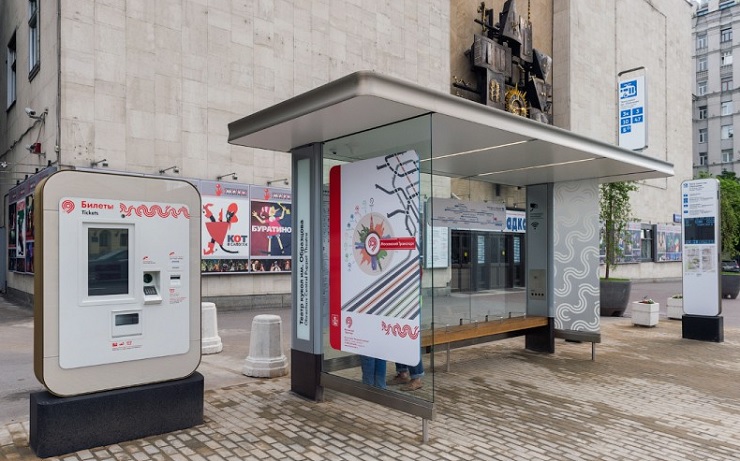 ВТБ и «Мосгортранс» установили 120 билетных автоматов на транспортных остановках Москвы