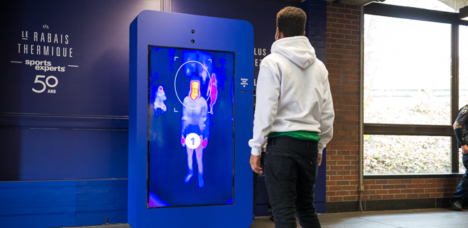 В канадском метро установили интерактивный скидочный терминал самообслуживания