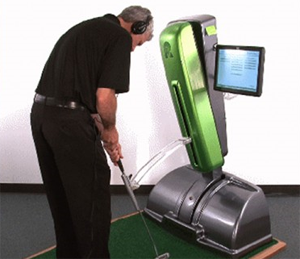 вендинг автомат для обучения гольфу RoboPutt