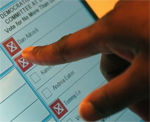 Электронные киоски для голосования появятся на предстоящих выборах