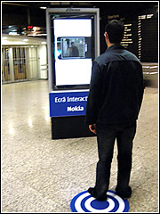 Рекламные терминалы компании Nokia