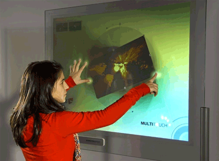 Технология Displax превратит любую поверхность в емкостный мультисенсорный экран