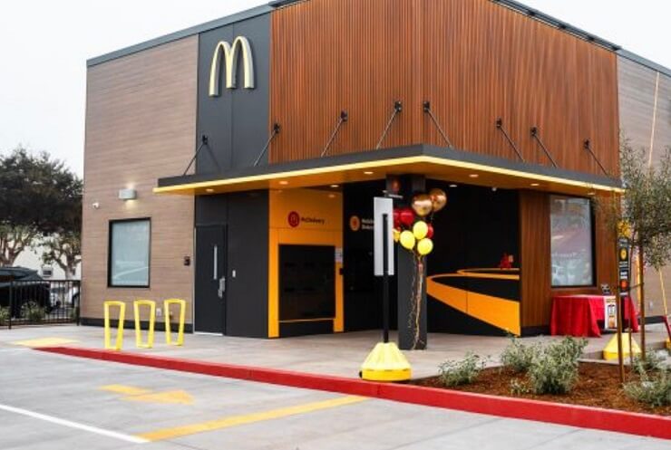 Концепция McDonald's On-the-Go drive-thru