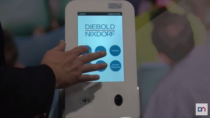инновационный банкомат Diebold Nixdorf 