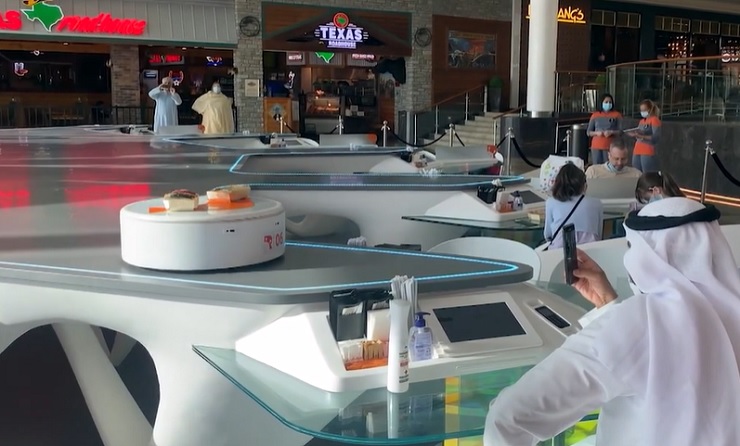 Роботизированное кафе RoboCafe в Дубае