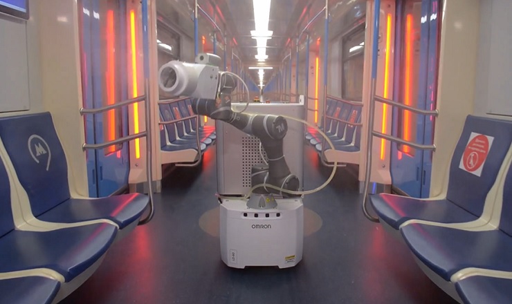Робот-дезинфектор Metrobot