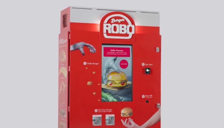 Автомат по приготовлению бургеров RoboBurger