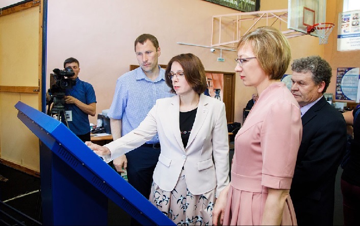 Оренбургский государственный университет установил информационные киоски для абитуриентов