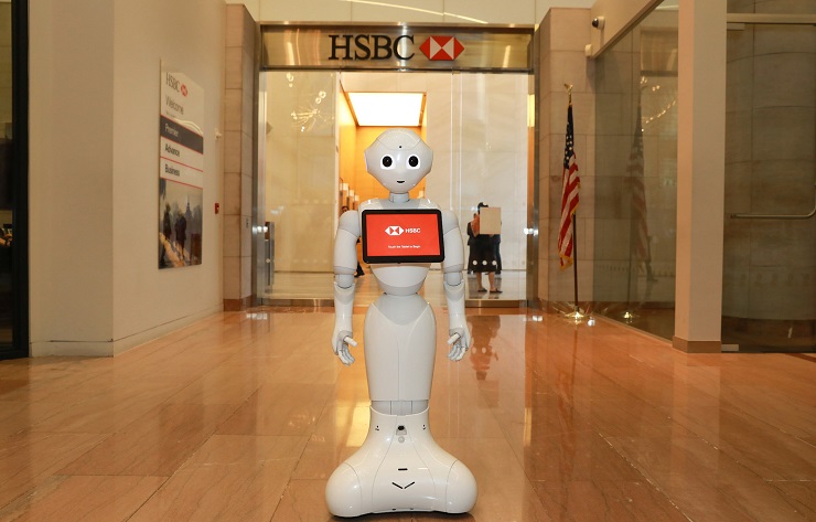 В Нью-Йорке робот Pepper устроился на работу в банк HSBC