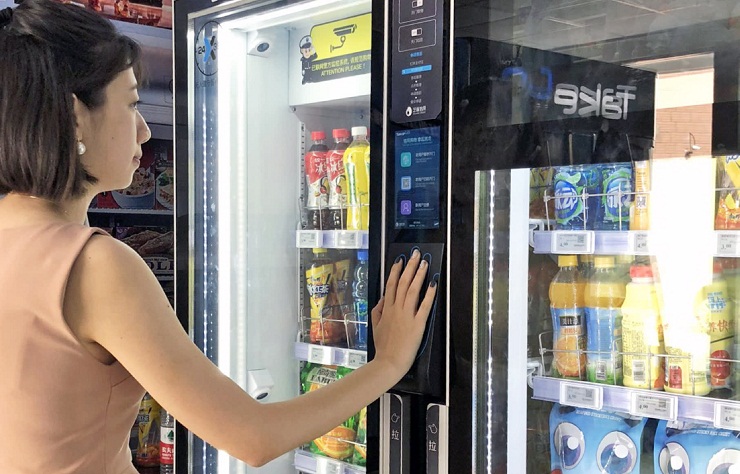 Торговые автоматы Китая становятся умными