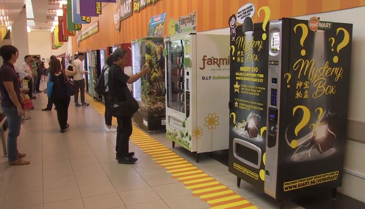В Сингапуре автоматы с призами стали вне закона