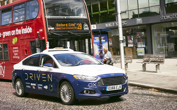 В Лондоне появится беспилотное такси к 2021 году