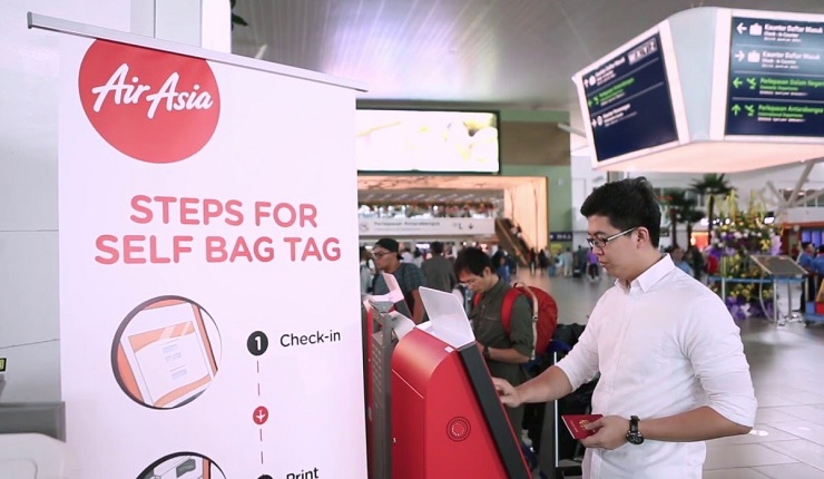 AirAsia внедряет терминалы Self Bag-Drop для автоматизированной сдачи багажа 