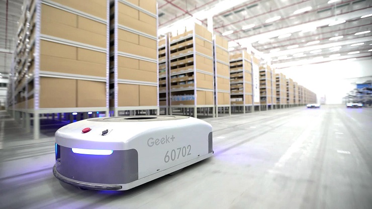 Geek+ привлекла $150 млн инвестиций на развитие логистических роботов