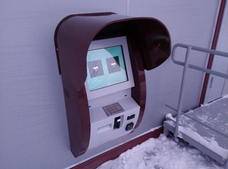 Электронный кассир для автоматизации уличного туалета