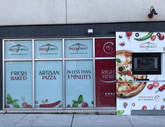 В Канаде PizzaForno установила первый пиццемат 