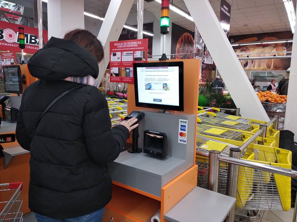 Молдавский гипермаркет Velmart внедряет зоны кассового самообслуживания 