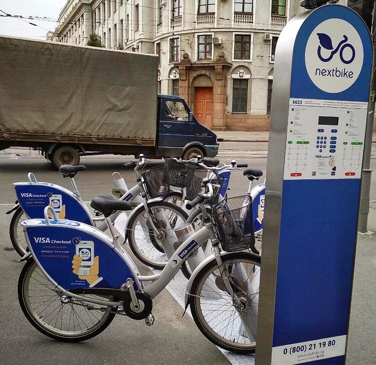 Nextbike увеличит число автоматизированных станций велопроката в Киеве 