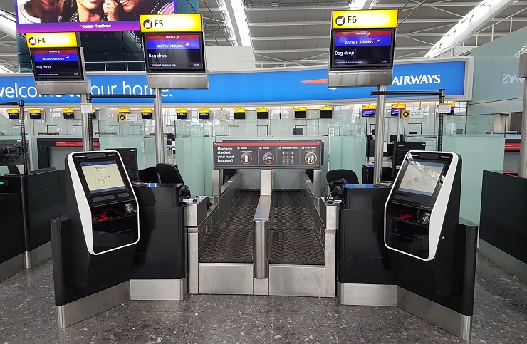 Аэропорт Хитроу устанавливает устройства самообслуживания ICM