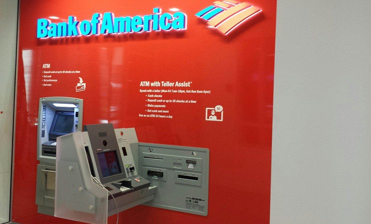 Bank of America расширяет парк банкоматов