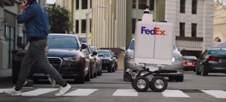 Роботы-курьеры FedEx Office смогут доставлять больным продукты и лекарства 