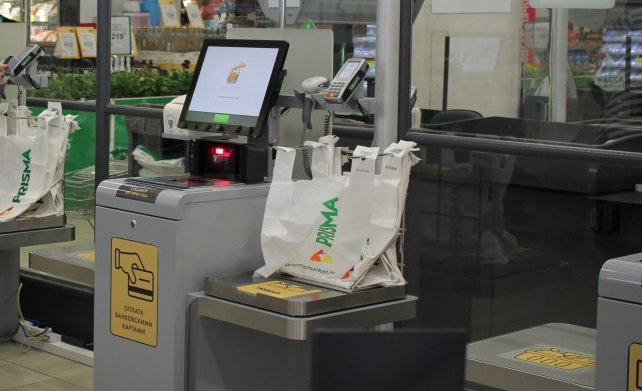 В четырех питерских супермаркетах Prisma внедрили кассы самообслуживания  