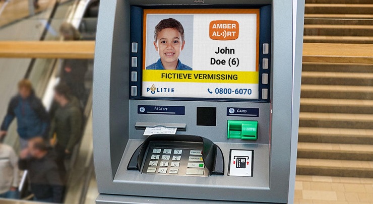 В Нидерландах банкоматы помогают в поиске пропавших детей