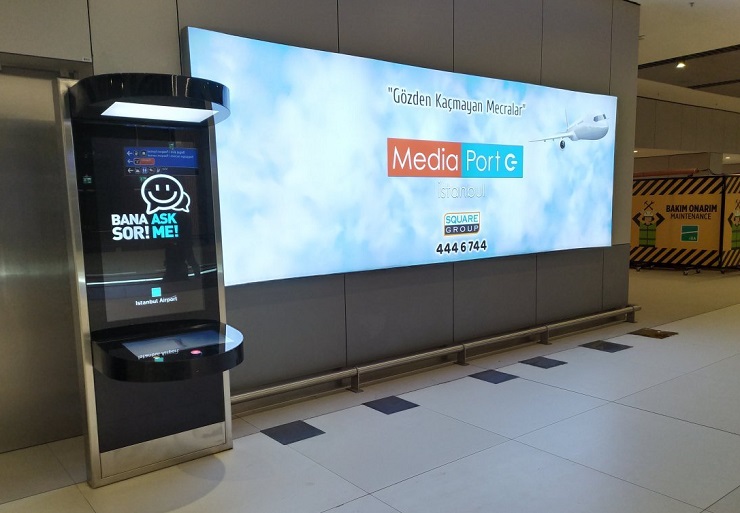 В новом аэропорту Стамбула установили видеокиоски TrueConf