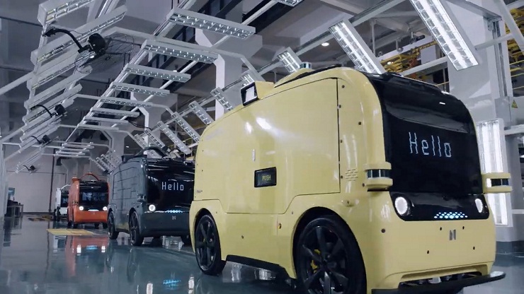 Neolix начинает производство роботизированных фургонов для беспилотной доставки 